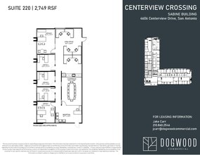 4538 Centerview Dr, San Antonio, TX à louer Plan d’étage– Image 1 sur 1