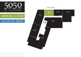 5050 N 40th St, Phoenix, AZ à louer Plan d’étage– Image 1 sur 1