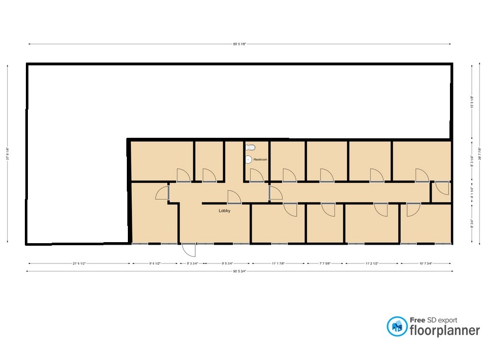 311 W 5th St, Austin, TX à louer Plan d’étage– Image 1 sur 1