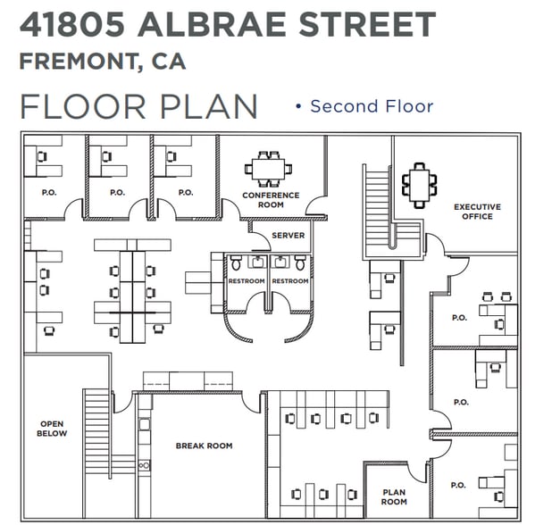 41805 Albrae St, Fremont, CA à vendre - Plan d’étage – Image 3 sur 3