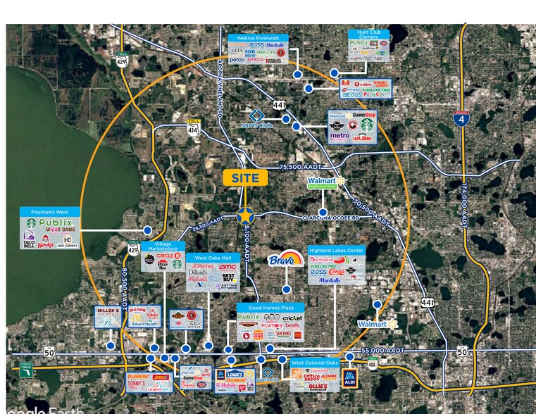 Clarcona Ocoee, Orlando, FL à vendre - Aérien – Image 2 sur 3