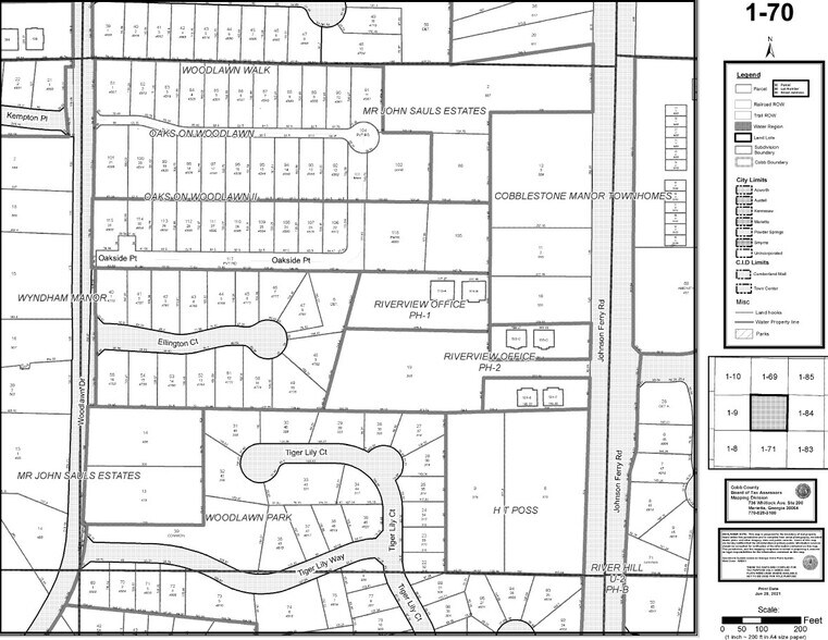 519 Johnson Ferry Rd, Marietta, GA à vendre - Plan cadastral – Image 2 sur 51