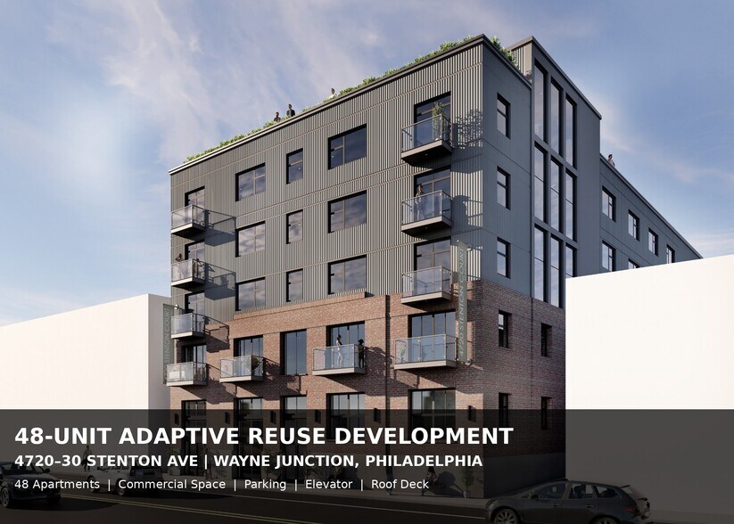 4720-4730 Stenton Ave, Philadelphia, PA à vendre - Photo principale – Image 1 sur 2
