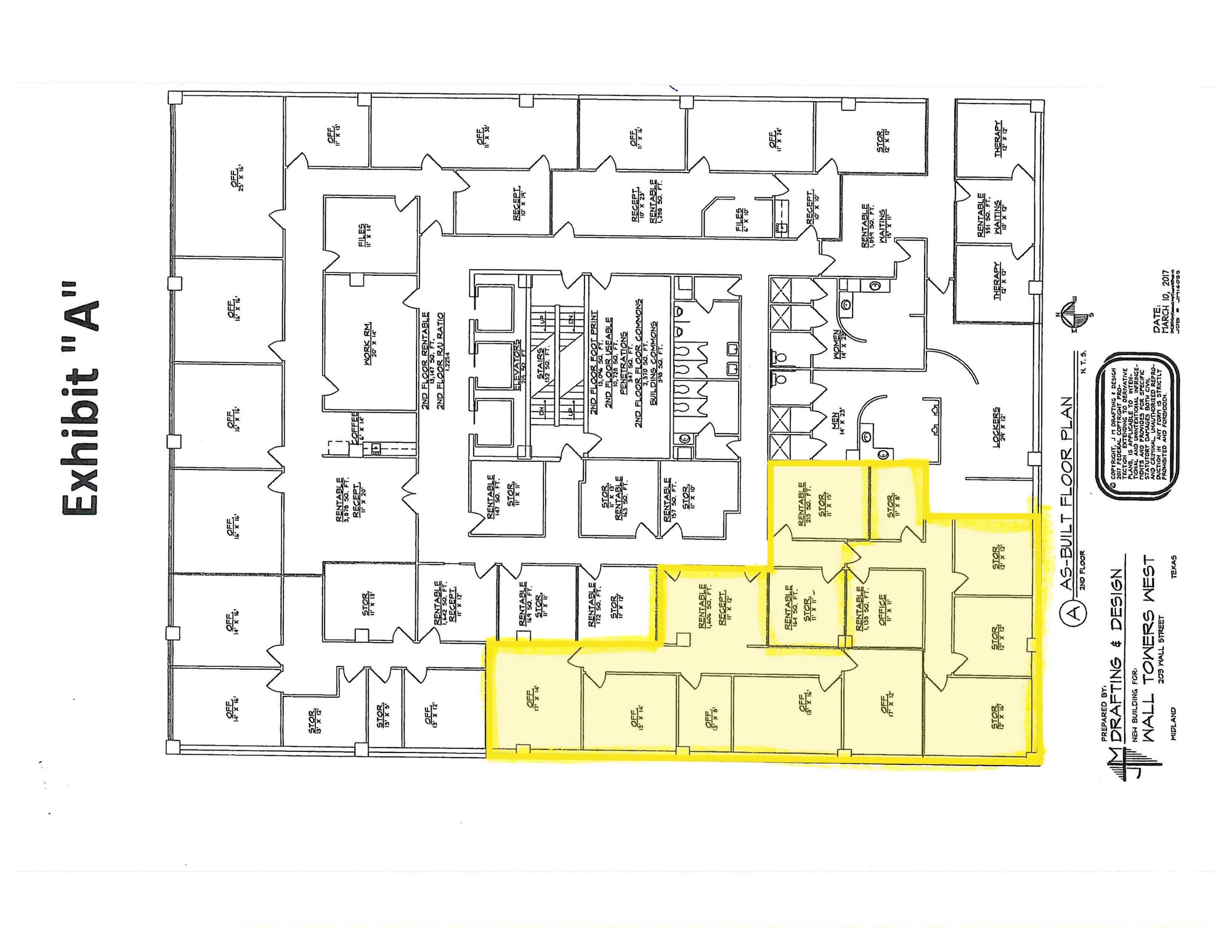 201-203 W Wall St, Midland, TX à louer Photo intérieure– Image 1 sur 1