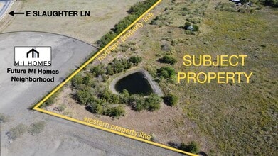Thaxton and Sassman Intersection, Austin, TX - Vue aérienne  vue de carte - Image1