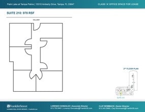 15310 Amberly Dr, Tampa, FL à louer Plan de site– Image 1 sur 1