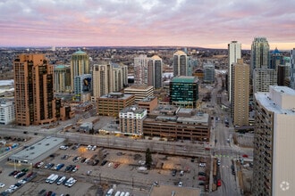 1000 8th Ave SW, Calgary, AB - VUE AÉRIENNE  vue de carte