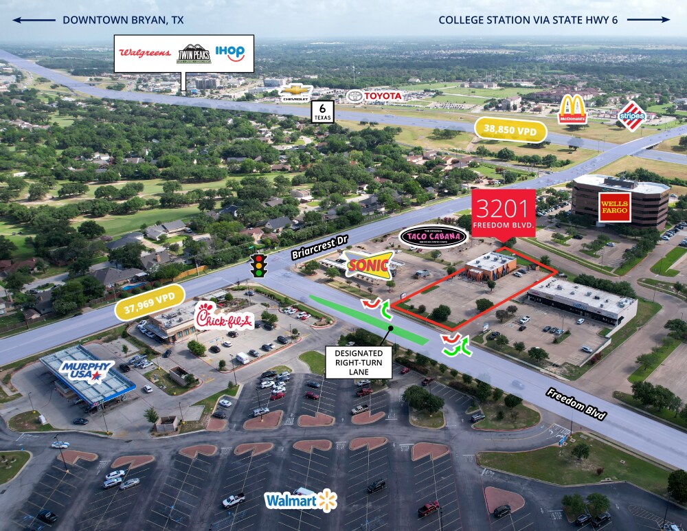 3201 Freedom Blvd, Bryan, TX à louer Photo de l’immeuble– Image 1 sur 2