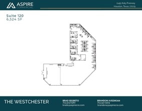 11451 Katy Fwy, Houston, TX à louer Plan d’étage– Image 1 sur 1