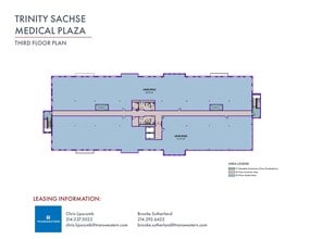 4650 President George Bush Hwy, Sachse, TX à louer Plan d’étage– Image 1 sur 1