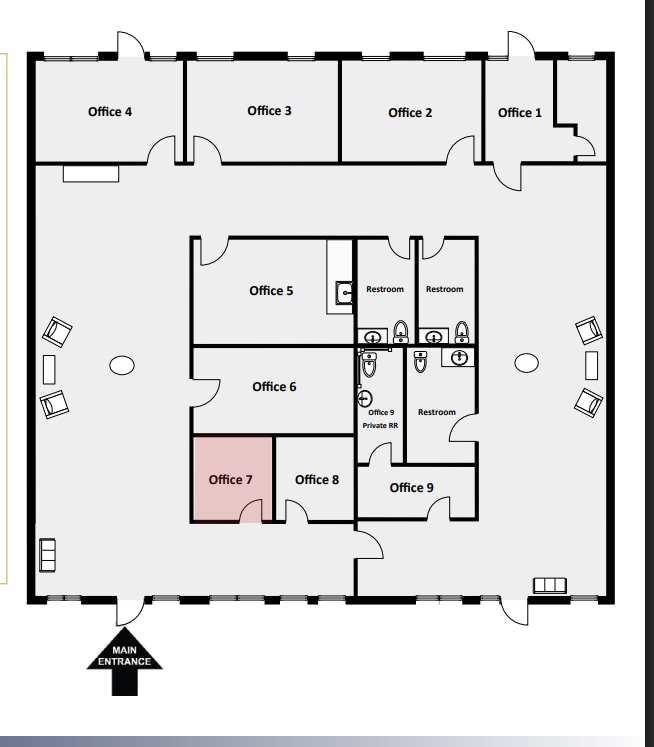 3902 Northside Dr, Macon-Bibb, GA à louer Plan d’étage– Image 1 sur 1