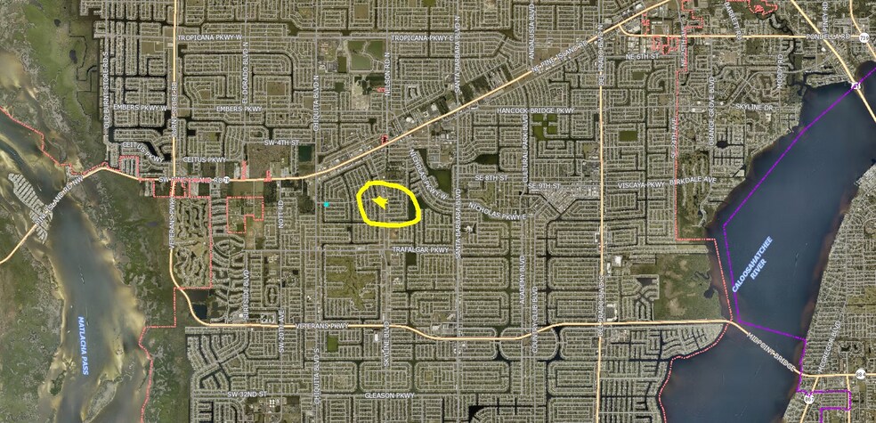 1006 Skyline Blvd, Cape Coral, FL à vendre - Aérien – Image 3 sur 5