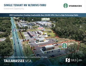 Plus de détails pour 2405 Crawfordville Hwy, Crawfordville, FL - Local commercial à vendre