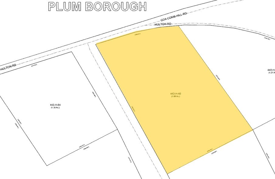 2189 Hulton Rd, Verona, PA à vendre - Plan cadastral – Image 2 sur 11