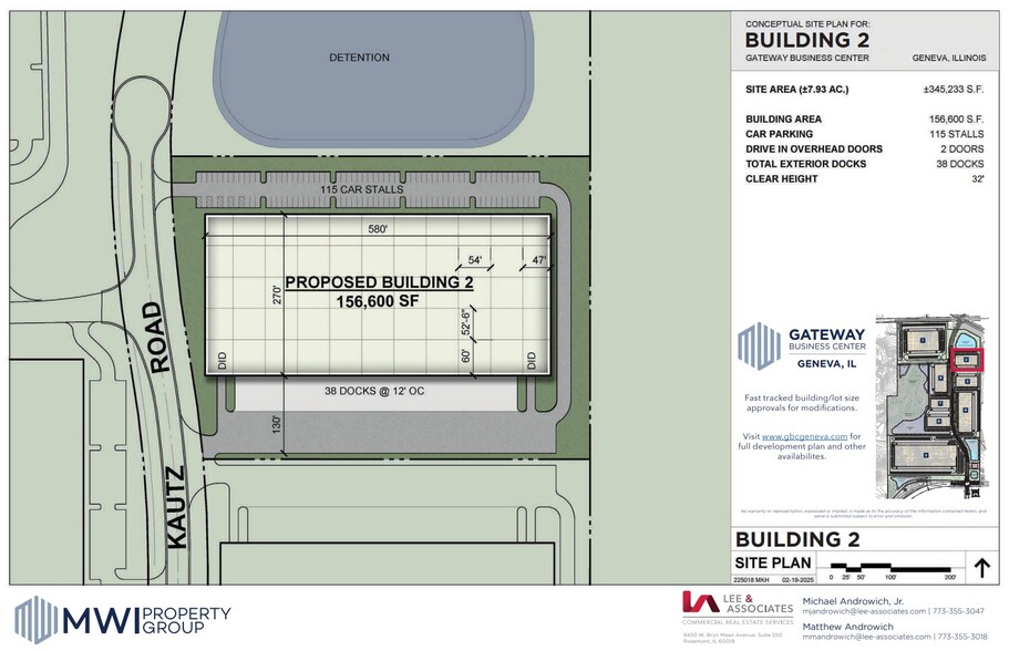 IL Route 38, Geneva, IL à vendre - Plan d’étage – Image 2 sur 2