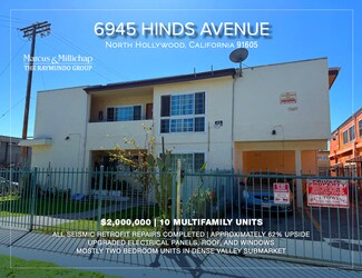 Plus de détails pour 6945 Hinds Ave, North Hollywood, CA - Logement à vendre