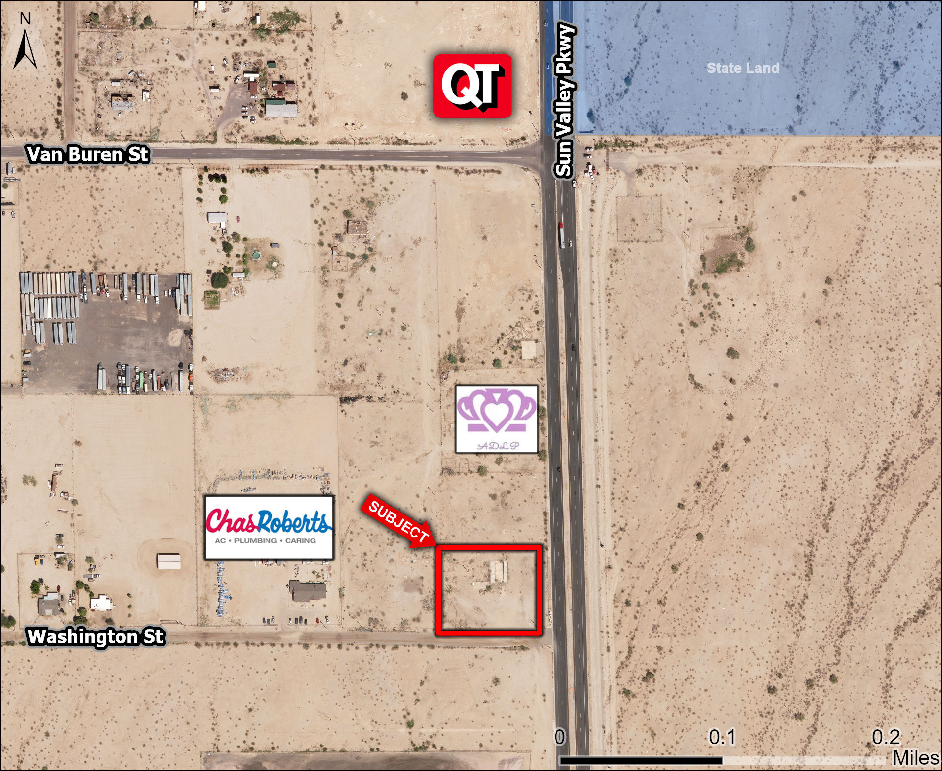 Sun Valley Pkwy & Washington St, Buckeye, AZ à vendre Aérien– Image 1 sur 6