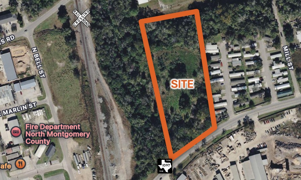 0 Rogers Street, Willis, TX à vendre - Aérien – Image 2 sur 4