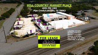Plus de détails pour 4951 FM 1283, Pipe Creek, TX - Bureau/Local commercial à louer