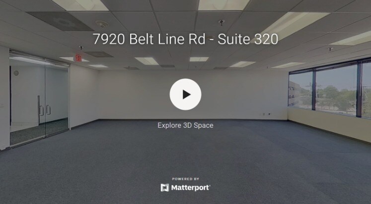 7920 Belt Line Rd, Dallas, TX à louer - Numérisation 3D Matterport – Image 3 sur 9