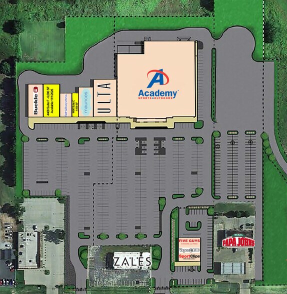 4408 W Owen K Garriott Rd, Enid, OK à louer - Plan de site – Image 3 sur 3