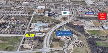 360 Rufe Snow Dr, Keller, TX - Vue aérienne  vue de carte
