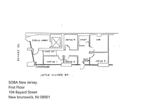 104 Bayard St, New Brunswick, NJ à louer Plan d’étage– Image 1 sur 1