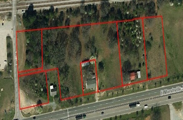 E 74 Hwy, Marshville, NC à vendre - Aérien – Image 2 sur 2
