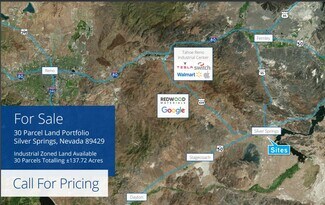 Plus de détails pour 3915, Silver Springs, NV - Terrain à vendre
