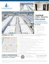 14520-14534 Garfield Ave, Paramount, CA à louer Plan de site– Image 1 sur 1