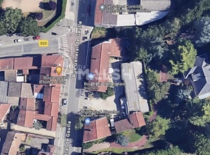 Brignais, RHO - Vue aérienne  vue de carte