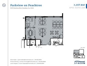 5080 Peachtree Blvd, Chamblee, GA à louer Plan d’étage– Image 1 sur 1
