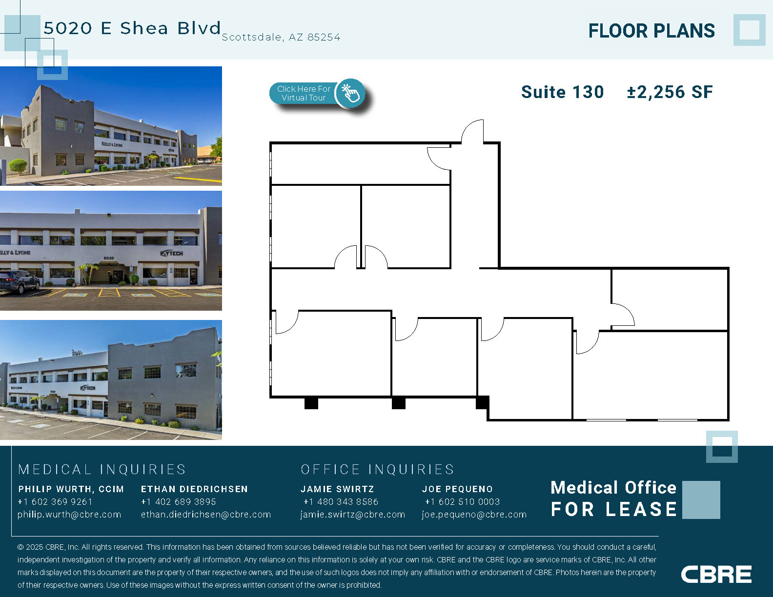 5010 E Shea Blvd, Scottsdale, AZ à louer Plan d’étage– Image 1 sur 4
