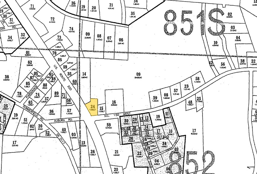 4600 US Highway 220 N, Summerfield, NC à louer - Plan cadastral – Image 2 sur 5