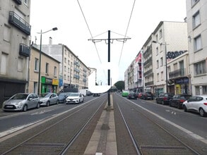 Route De Vannes, Nantes, LA - Vue aérienne  vue de carte