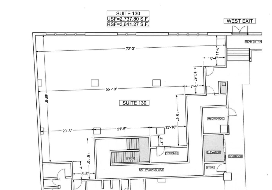 2019 N Lamar St, Dallas, TX à louer Plan d’étage– Image 1 sur 1