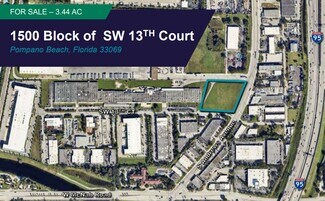 Plus de détails pour 1545 SW 13th Ct, Pompano Beach, FL - Terrain à vendre