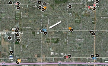 6502 W Thomas Rd, Phoenix, AZ - Vue aérienne  vue de carte - Image1