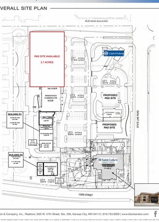 Plus de détails pour State Line Road at 133rd St, Leawood, KS - Terrain à louer