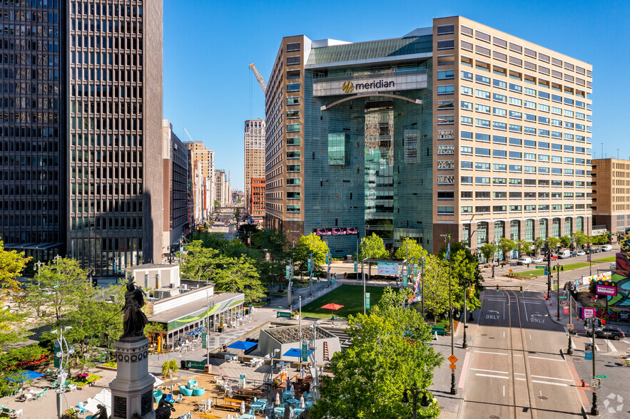 1 Campus Martius, Detroit, MI à louer - Aérien – Image 2 sur 24