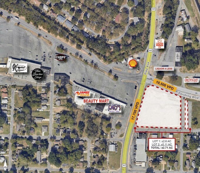 900 W Pershing Blvd, North Little Rock, AR à vendre - Photo de l’immeuble – Image 2 sur 3