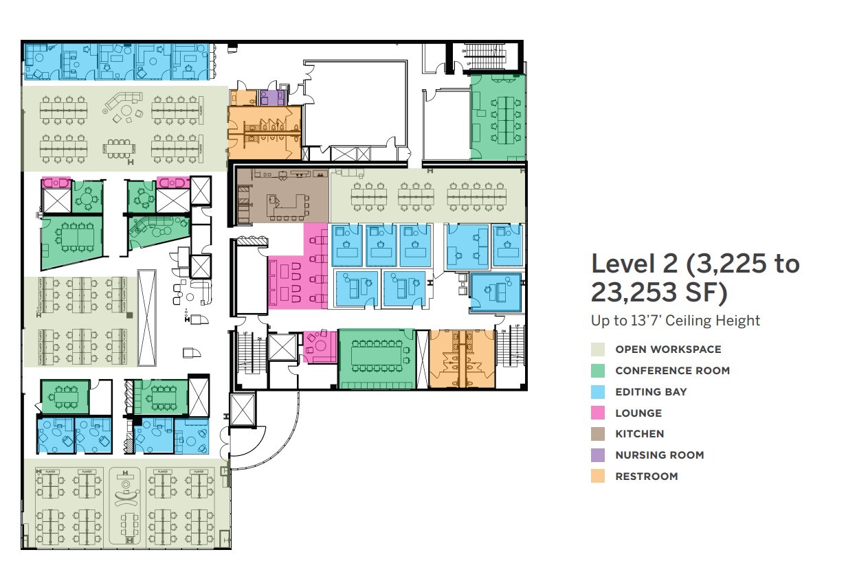 1377 N Serrano Ave, Los Angeles, CA à louer Plan d’étage– Image 1 sur 1