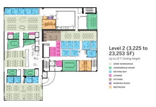 1377 N Serrano Ave, Los Angeles, CA à louer Plan d’étage– Image 1 sur 1