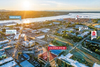 416 State Ave NE, Olympia, WA - VUE AÉRIENNE vue de carte