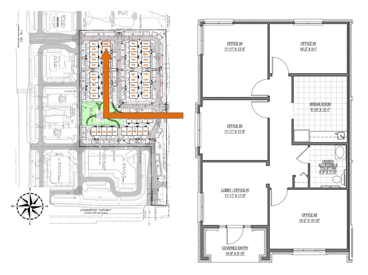 400 Stonebrook Pky, Frisco, TX 75036 - Lot 505 -  - Plan d’étage - Image 1 of 1