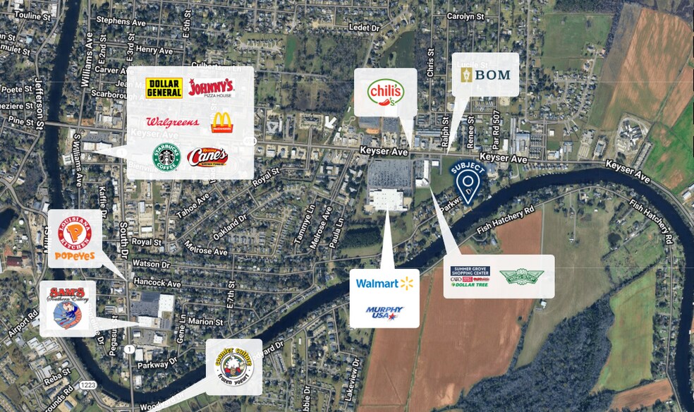 1011 Keyser Ave, Natchitoches, LA à vendre - Photo de l’immeuble – Image 2 sur 4