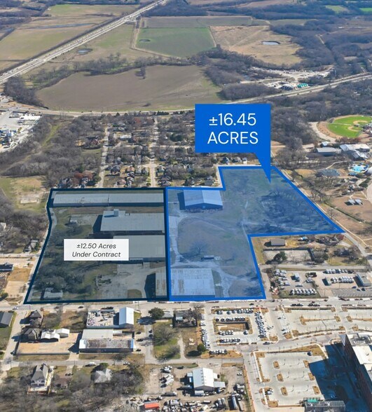 300 Throckmorton St, McKinney, TX à vendre - Aérien – Image 2 sur 3