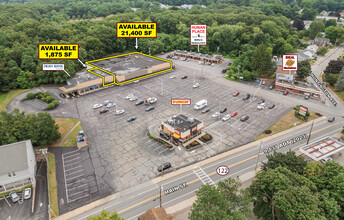 2 Main St, Blackstone, MA - VUE AÉRIENNE  vue de carte