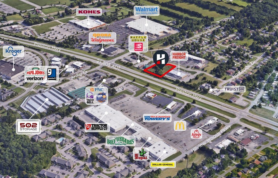 12050 Standiford Plaza Dr dr, Louisville, KY à vendre - Photo de l’immeuble – Image 1 sur 1