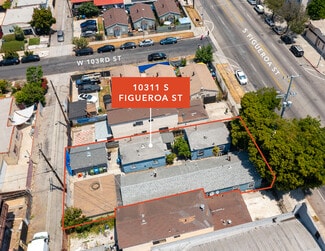 Plus de détails pour 10311-10315 S Figueroa St, Los Angeles, CA - Logement à vendre